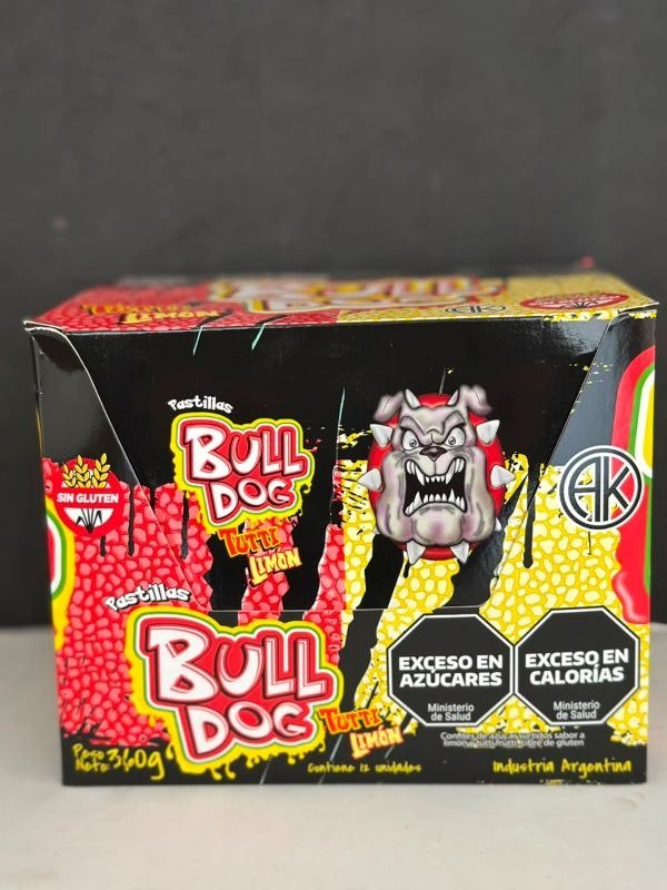 Producto - Pastillas Bulldog Tutti Limón