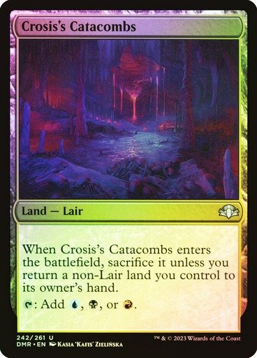 Producto - Crosis's Catacombs Foil  Dominaria Remastered
