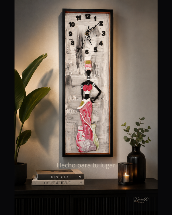 Producto - Reloj Artesanal Negrita Elegancia