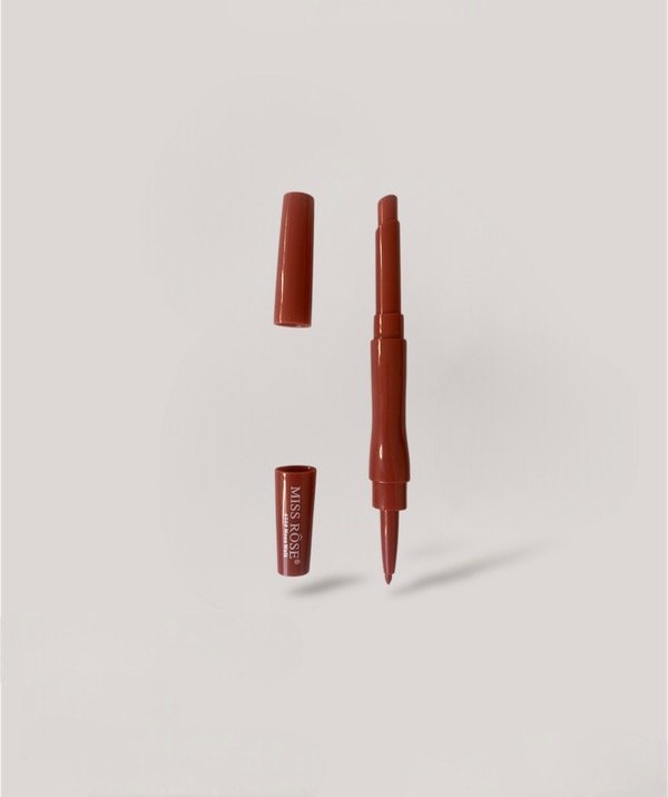 Producto - Delineador de labios y labial retráctil 2 en 1 MISS ROSE