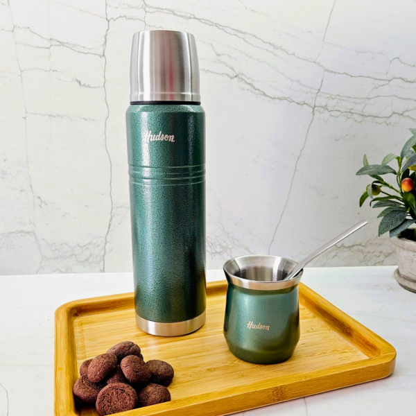 Producto - TERMO ACERO HUDSON COLOR 1 LT