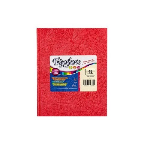 Producto - CUADERNO 19X24 RAYADO 48H T/D 123 ARAÑA TRIUNFANTE