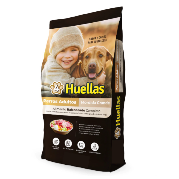 Producto - 4 HUELLAS Perro AdultoO x 20 Kg