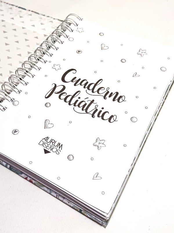 Producto - Cuaderno Pediatrico Animalitos Nórdicos Verde - 3