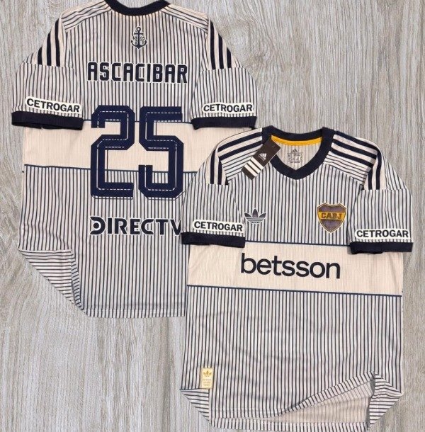 Producto - Camiseta Boca Juniors Alternativa 2026/27 Numero De Jugador a Elección - 4