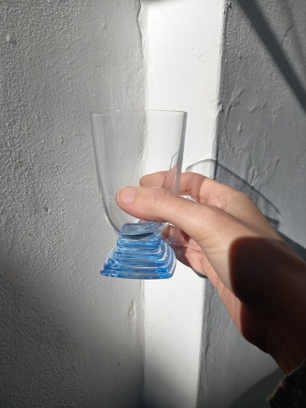 Producto - Vasos base celeste hay 5 precio por unidad