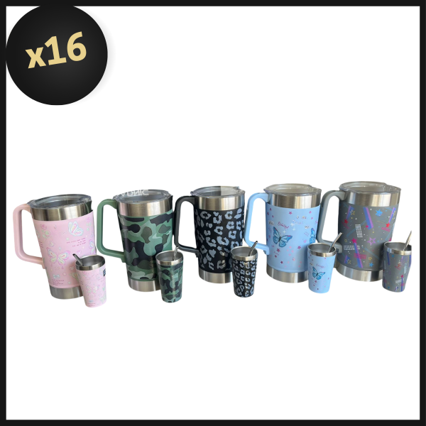 Producto - PROMO BULTO JARRA CON MATE CON DISEÑO 1900ML SIN LOGO