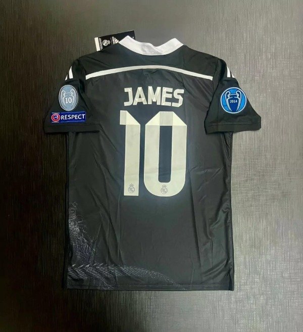 Producto - CAMISETA REAL MADRID IMPORTADA ALTERNATIVA RETRO 2014/2015 #10 JAMES - 0