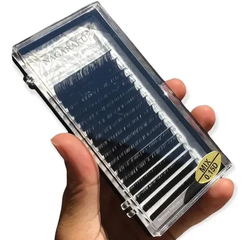 Producto - EXTENSION PESTAÑA NAGARAKU PREMIUM ELLIPSE LASHES 0.15D MIX
