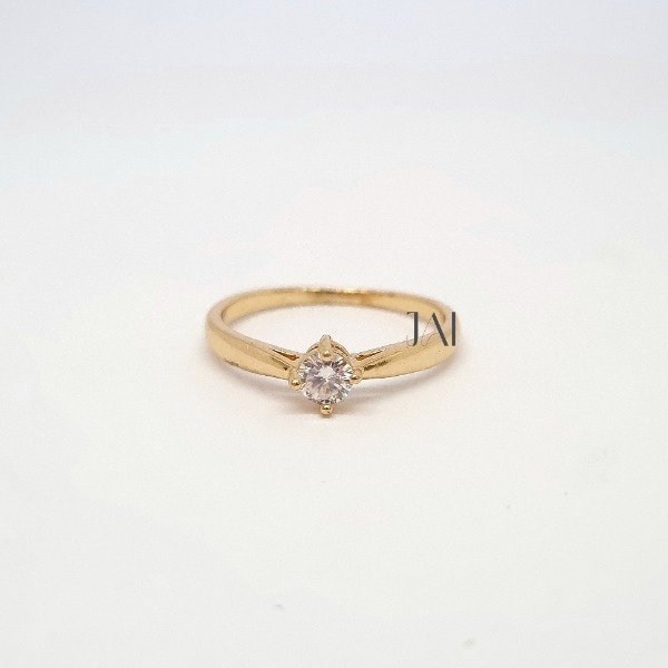 Producto - Anillo cubic mini dorado