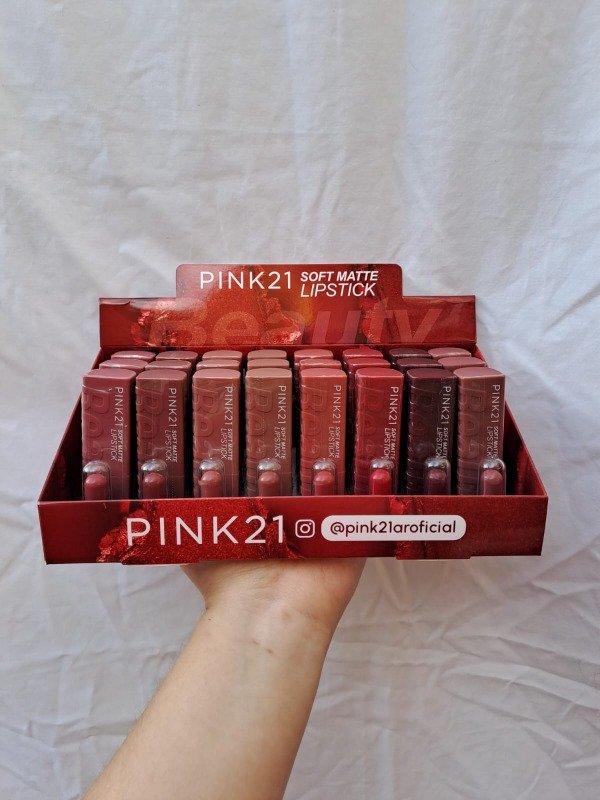 Producto - Labial soft matte en barra PINK 21 - 0