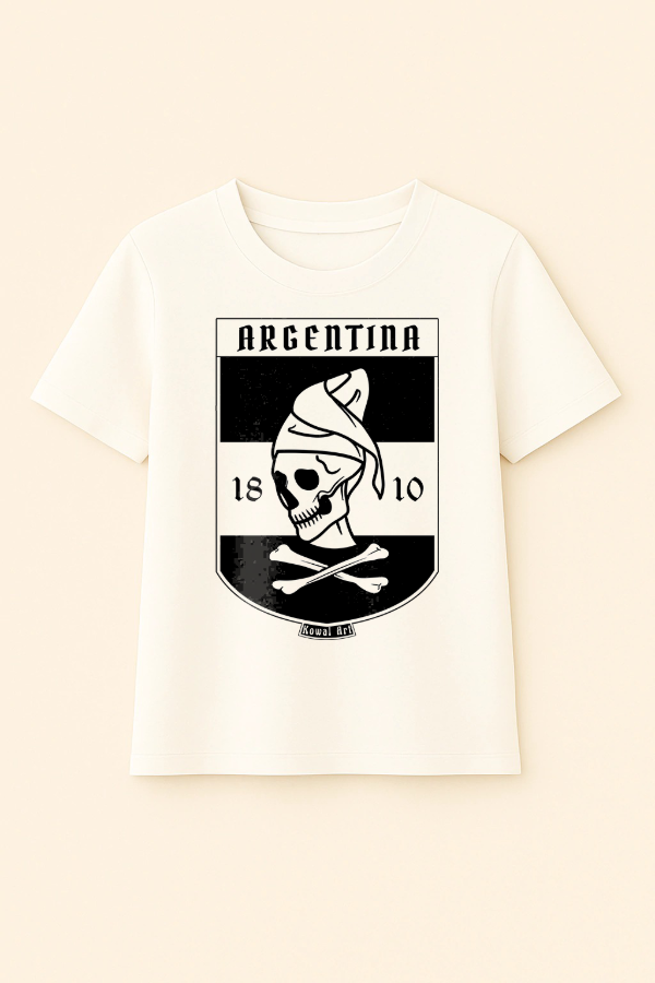 Producto - Escudo Militar Ficticio de Argentina (Blanca Clásica Mujer Frontal)