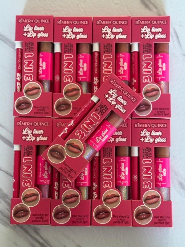Producto - COMBO DE LABIOS 3 EN 1 - RIMERA QUINCE - CAJA DE 12 UNIDADES - 5