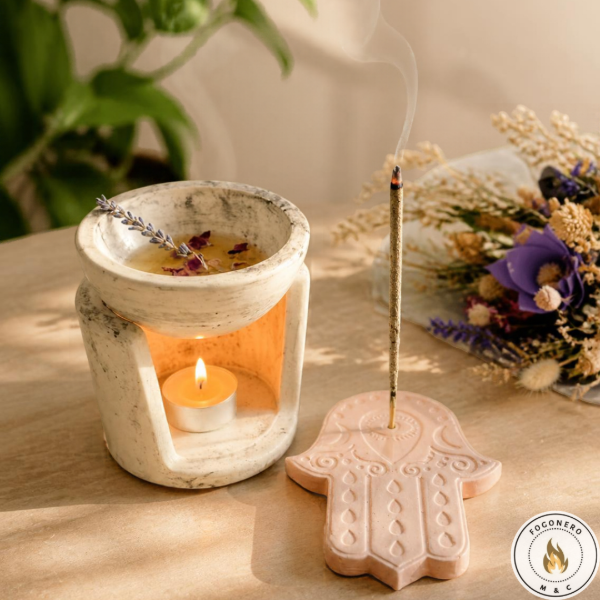 Producto - Kit Hornito Aromático + Porta Sahumerio - 6