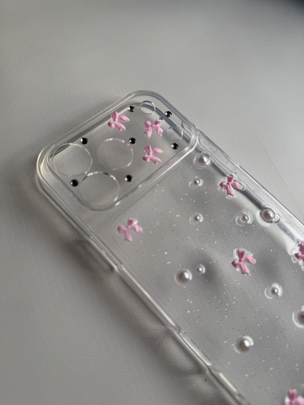 Producto - Funda Importada Moños Pink - 1