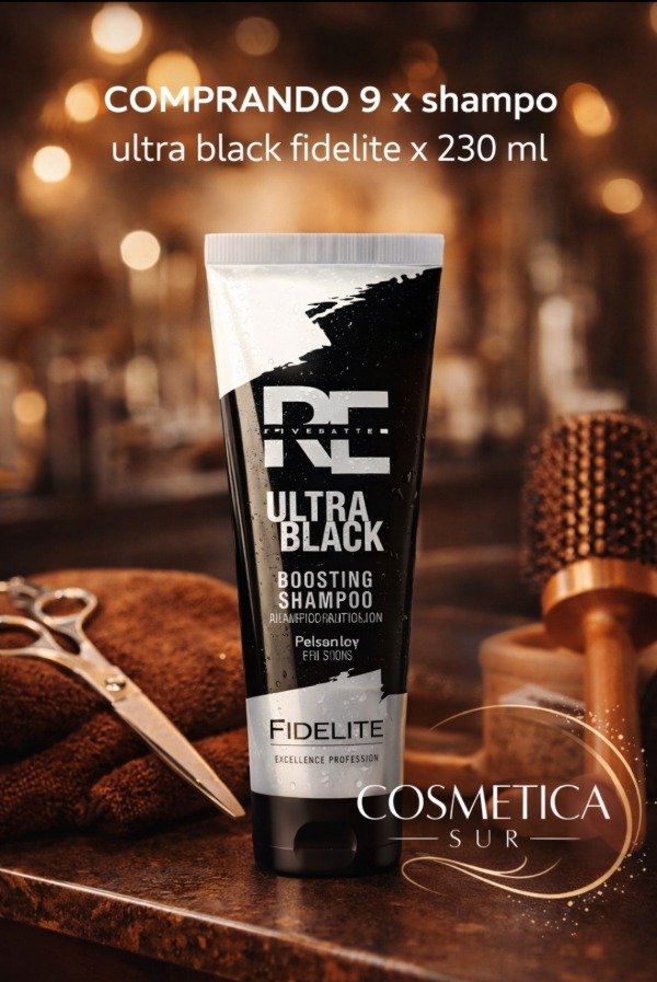 Producto - 9 x shampo ultra black fidelite x 230 ml