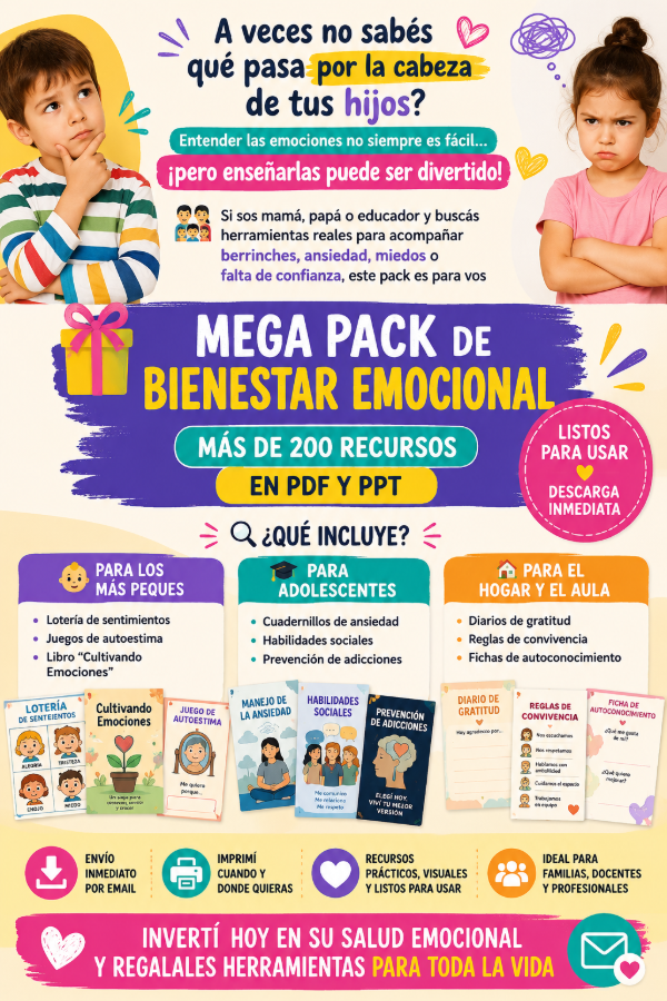 Producto - MEGA PACK BIENESTAR EMOCIONAL