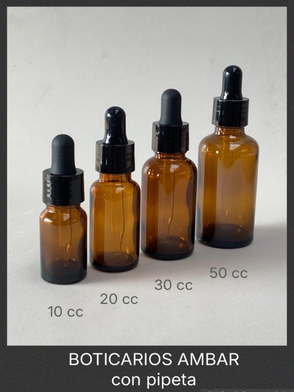 Producto - Gotero colirio vidrio premium ambar