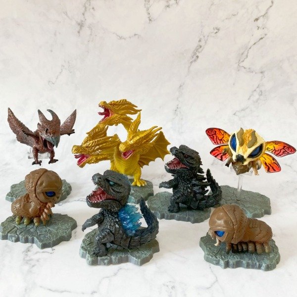 Producto - Set GODZILLA Chibi Ver. - 6-10cm (Por unidad)