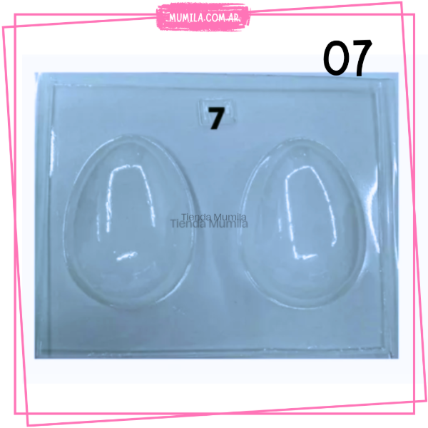 Producto - Molde Placa Huevo Pascua 7cm - Molde 07