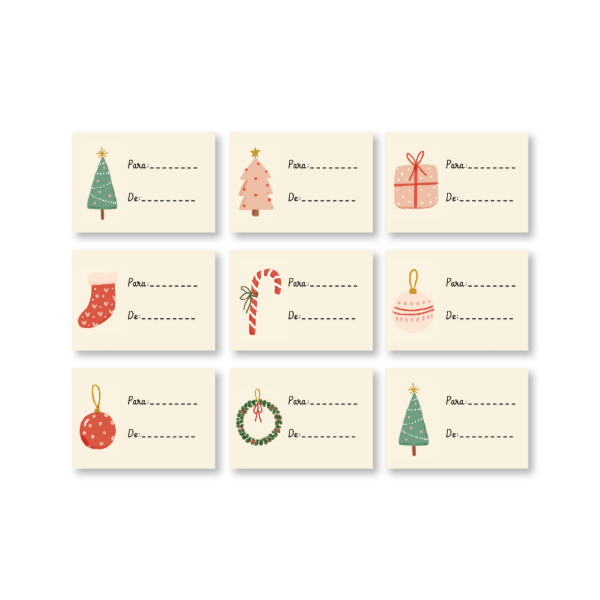 Producto - STICKERS NAVIDAD DE/PARA #4