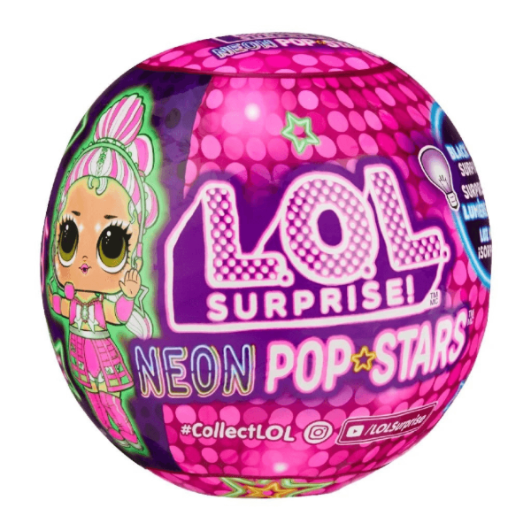 Producto - Muñeca Lol Surprise 09cm Neon Pop Stars Sorpresa