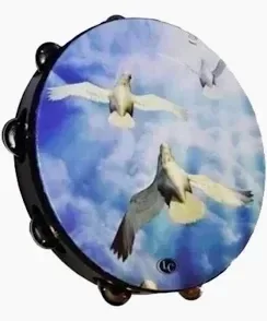 Producto - LATIN CUSTOM Pandereta religiosa 20 cm - 2