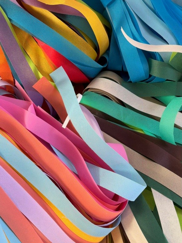 Producto - Cortinas de Cintas de Friselina Colores a elección