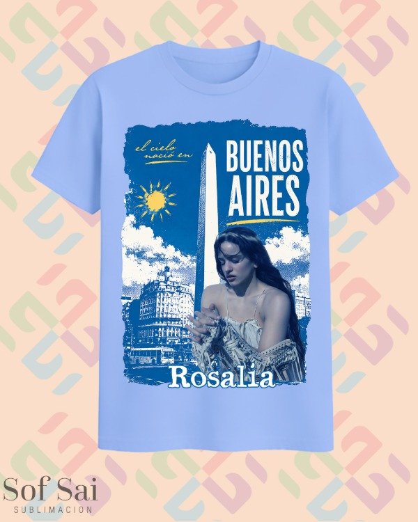 Remera Buenos Aires Rosalia — imagen 2