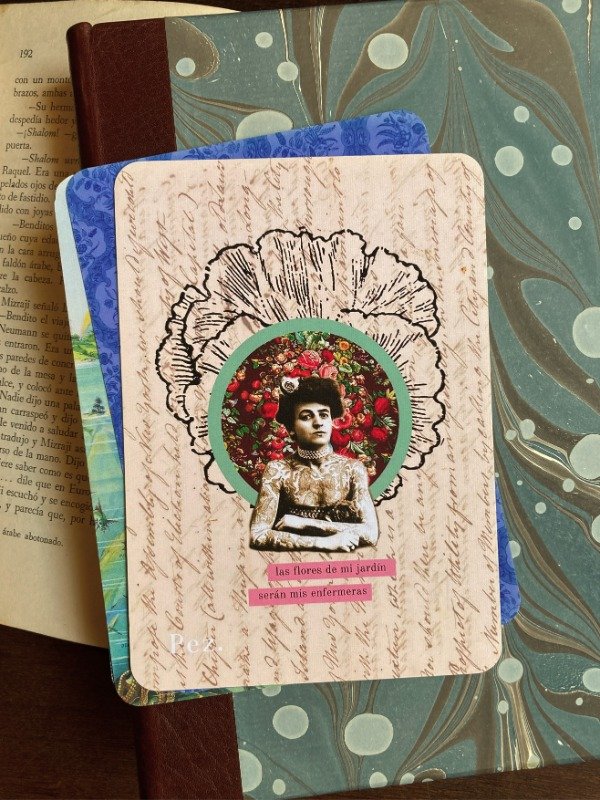 Producto - Postal Las flores de mi jardín