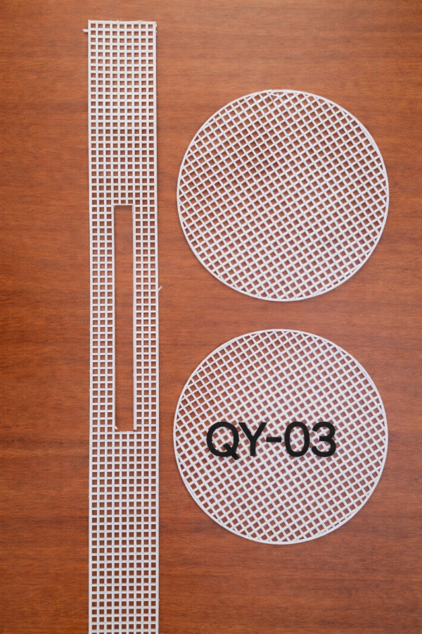 Producto - Plastic Canva QY-03 cartera redonda