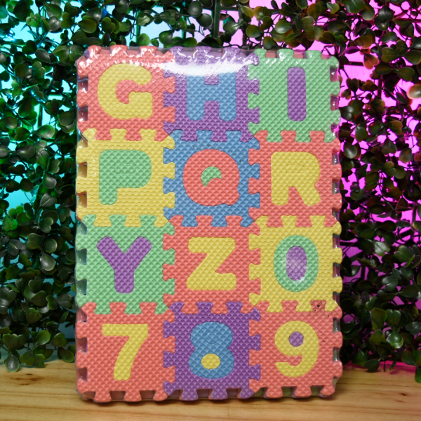 Producto - LETRAS Y NUMEROS GOMA EVA FD40CB205