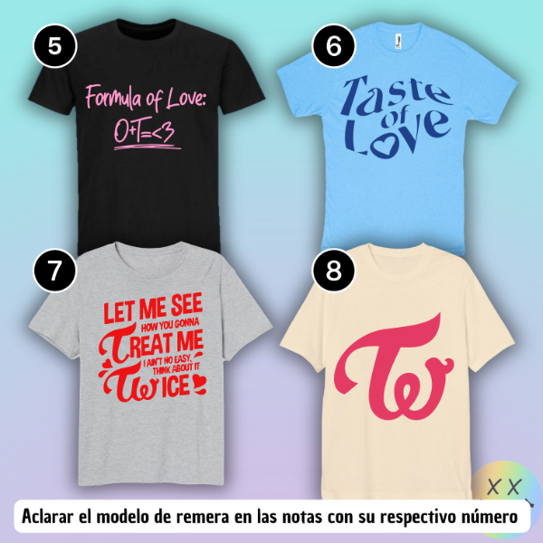 Producto - Remeras Twice #1 - 1