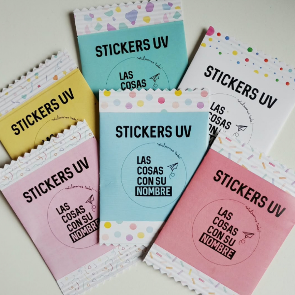 Producto - Stickers Argentos UV x 6 Unidades - 7