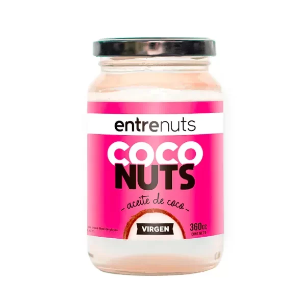 Producto - Aceite de coco Virgen Entrenuts x 360cc