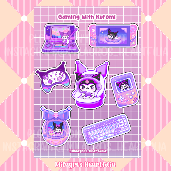Producto - Plancha - Kuromi Gamer