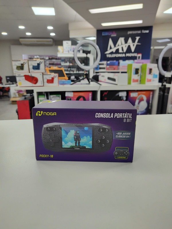 Producto - Consola Retro + Joystick POCKY-18 Noga