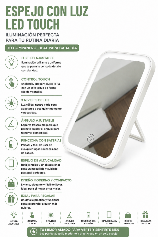 Producto - Espejo led