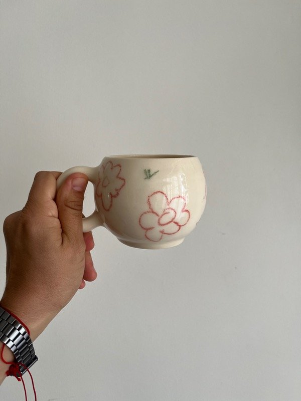 Producto - Taza flores