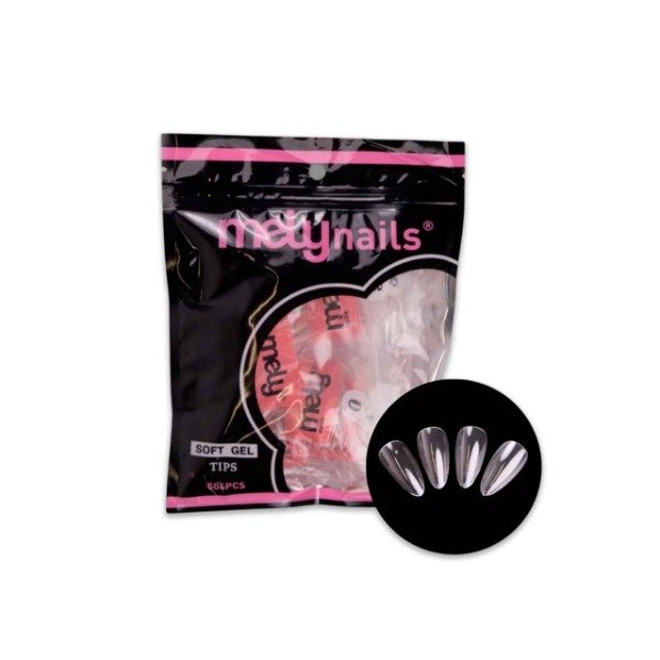 Producto - Tips bolsa negra Mely x 504pz Almendra