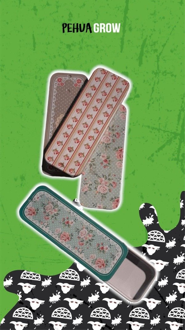 Producto - Lata Cigarrera 9.5cm x 3.5cm x 1.5cm
