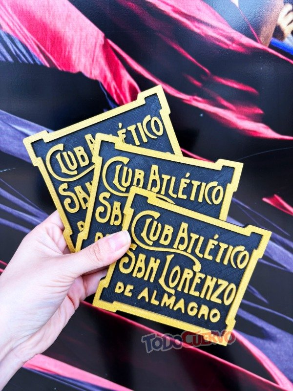 Producto - PLACA VIEJO GASÓMETRO 3D CHICA SAN LORENZO