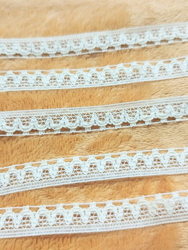 Producto - Puntilla algodón natural 15 mm