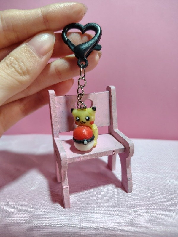 Producto - Llavero Pikachu  - Marca Creaciones Sinsajo