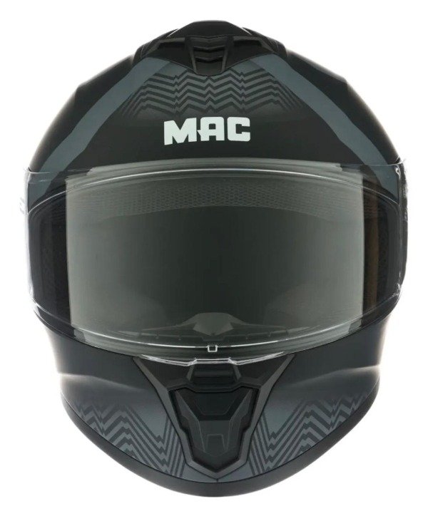 Producto - CASCOS MAC STARTER HILL BLACK Y GREY MATE - 2