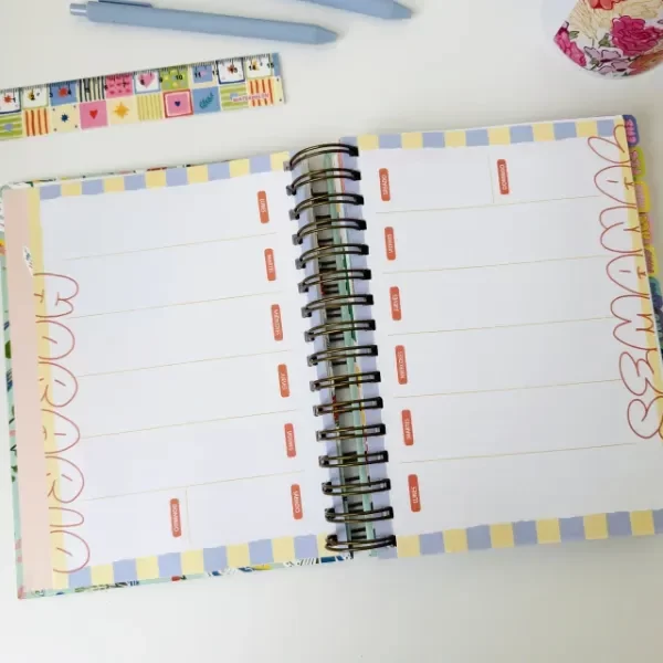 Producto - AGENDA LILAS - Semana a la vista DOCENTE - 6