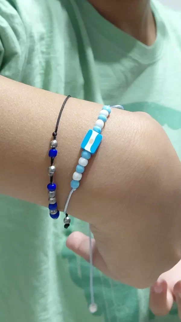 Producto - Pulsera Regulable Argentina con dije Bandera