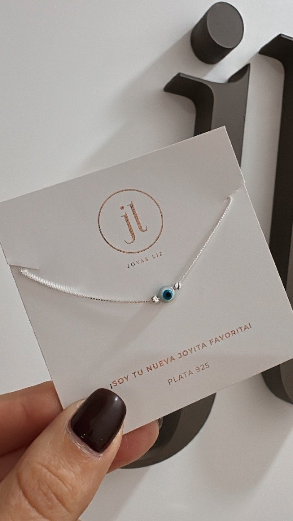 Producto - Pulsera ojito nácar
