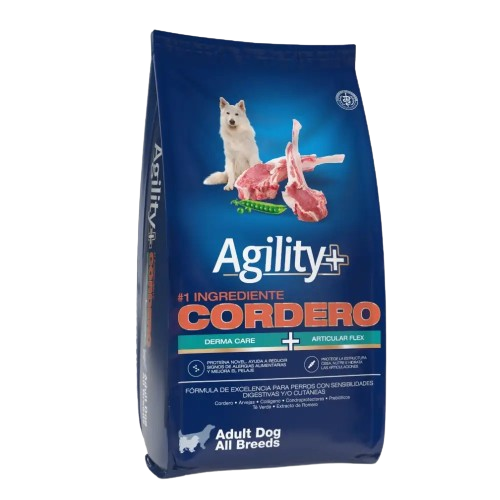 Producto - AGILITY ADULTO CORDERO + X 15KG