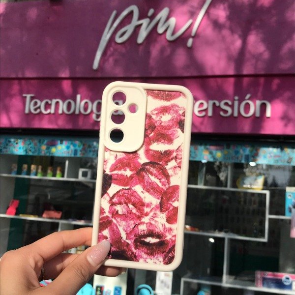 Producto - Samsung A55 Funda Silicona Diseño Kiss